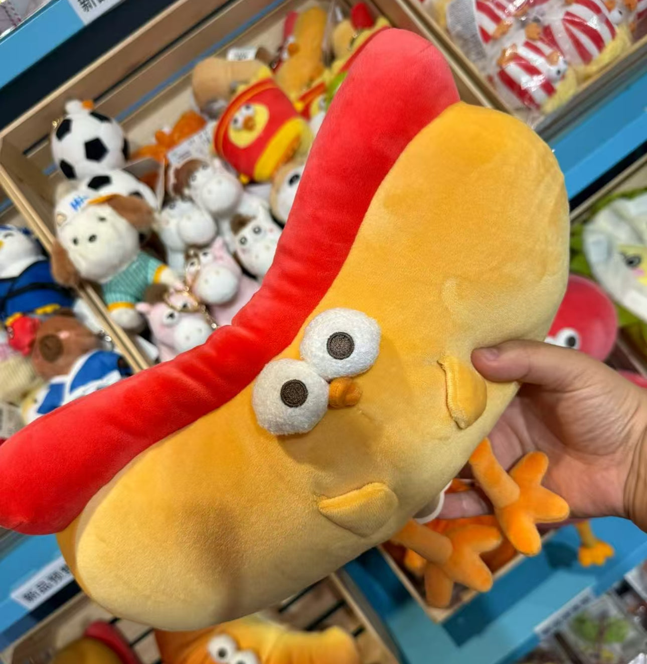 Lovely Chicken Fat Dundun Foods Plush Doll | Hot Dog - Children Gift Animal Plush Doll