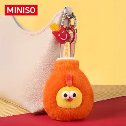 Lovely Chicken Fat Dundun Plush Doll Keychain | Fried Chicken DunDun - Children Gift Animal Mini Plush Doll