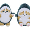 MINISO x mofusand｜mofusand サメにゃん 立ち・座りぬいぐるみ ぬいぐるみ かわいい インテリア雑貨