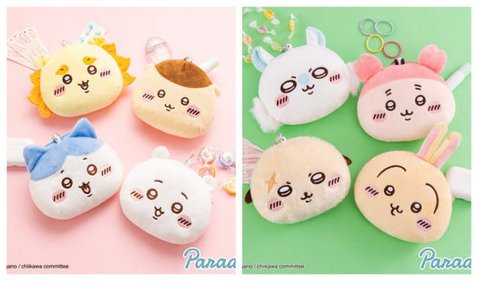 Japan ChiiKawa | ChiiKawa Hachiware Usagi Momonga Kurimanju Rakko Shisa Crab Plush Doll Purse Keychain Kawaii items Room Decoration doll WinnieTheBirds Toy Shop