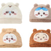 ちいかわ × MINISO ふわふわベアシリーズ | ちいかわ ハチワレ うさぎ モモンガ ふわふわベア かわいいぬいぐるみ フード付きブランケット – カワイイアイテム部屋装飾