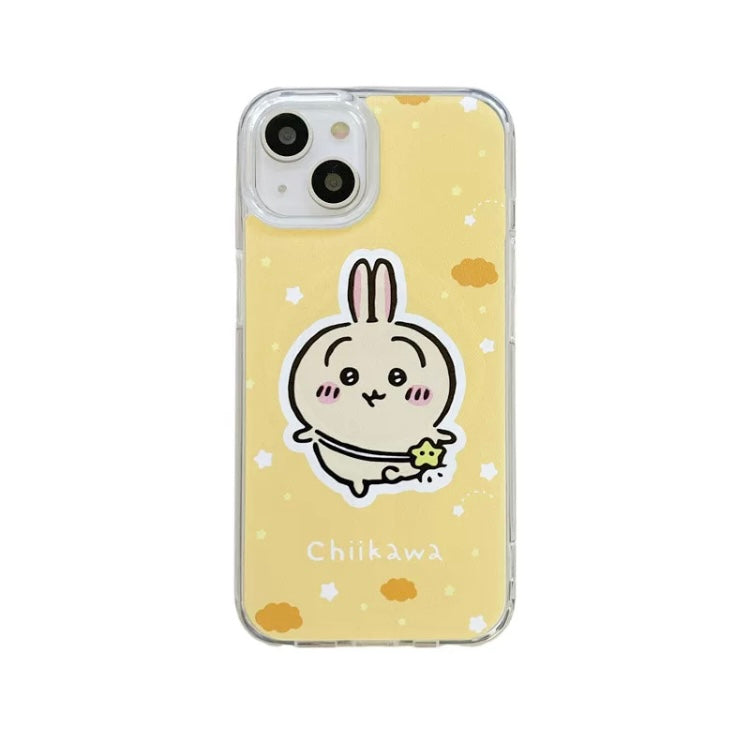 Japanese Cartoon ChiiKawa Hachiware Usagi with Stand iPhone Case 11 12 13 14 15 16 Pro Promax WinnieTheBirds Toy Shop