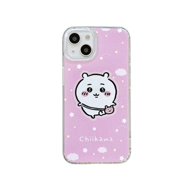 Japanese Cartoon ChiiKawa Hachiware Usagi with Stand iPhone Case 11 12 13 14 15 16 Pro Promax WinnieTheBirds Toy Shop