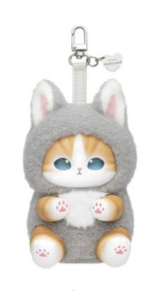 Japan Mofusand Kiramekko Animal Series | Mofusand Cute Plush Doll with Plastic Face Keychain - Kawaii items Room Decoration Doll