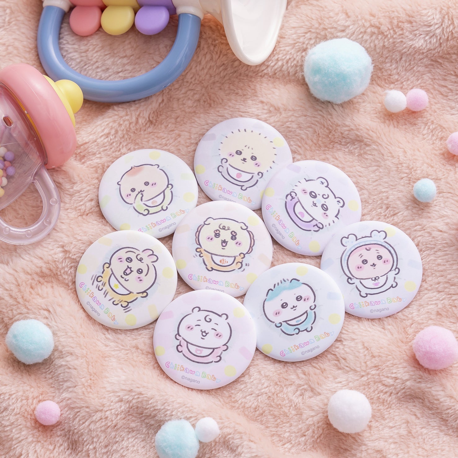 日本ちいかわベイビーシリーズ | ちいかわ ハチワレ うさぎ モモンガ