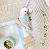 6-8cm キュートスタイル 小型木製台座 | 花、蝶、マウス、サークル、桜 - 小型・中型インコ、ハムスター用おもちゃ