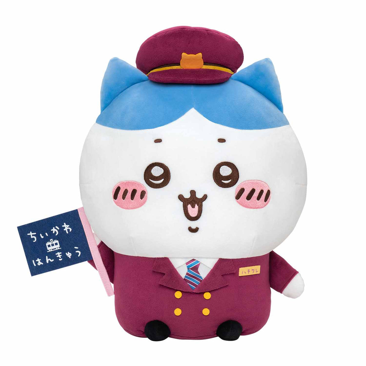 Japan Chiikawa X Hankyu Railway | Train Steward ChiiKawa Hachiware Usagi - 50cm Giant Plush Doll Kawaii items Room Decoration