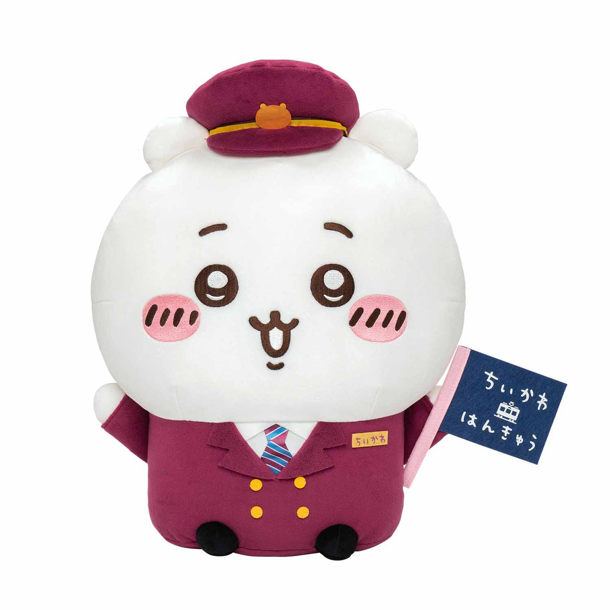 Japan Chiikawa X Hankyu Railway | Train Steward ChiiKawa Hachiware Usagi - 50cm Giant Plush Doll Kawaii items Room Decoration