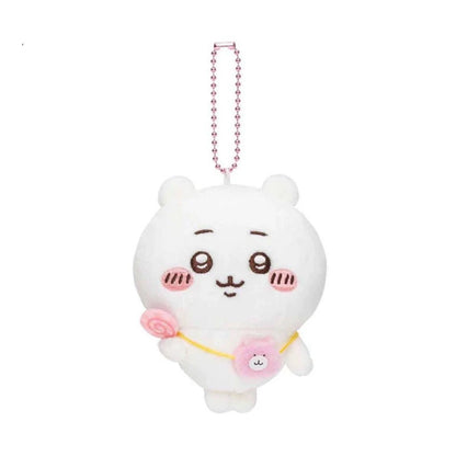 Japan ChiiKawa Travelling | ChiiKawa Hachiware Usagi - Mini Plush Doll Keychain WinnieTheBirds Toy Shop