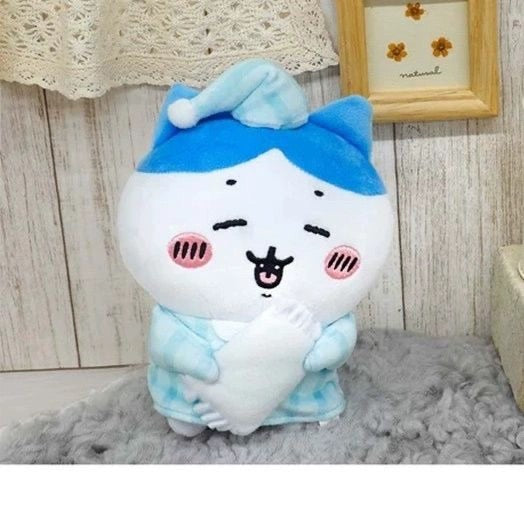 Japan ChiiKawa Pajamas Party | ChiiKawa Hachiware Usagi - Mini Plush Doll 10cm Keychain WinnieTheBirds Toy Shop