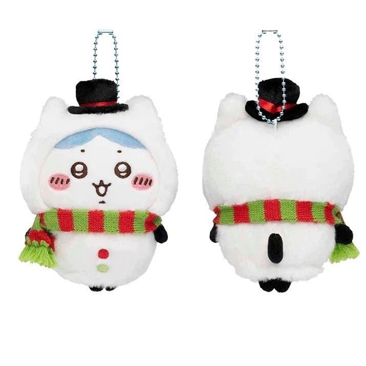Japan ChiiKawa Merry Chrismas Edition | ChiiKawa Hachiware Usagi - Mini Plush Doll keychain WinnieTheBirds Toy Shop