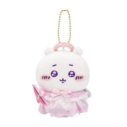 Japan ChiiKawa Lolita & Gothic Angel Devil | ChiiKawa Hachiware Usagi Momonga Rakko Shisa Kurimanju - Mini Plush Doll keychain