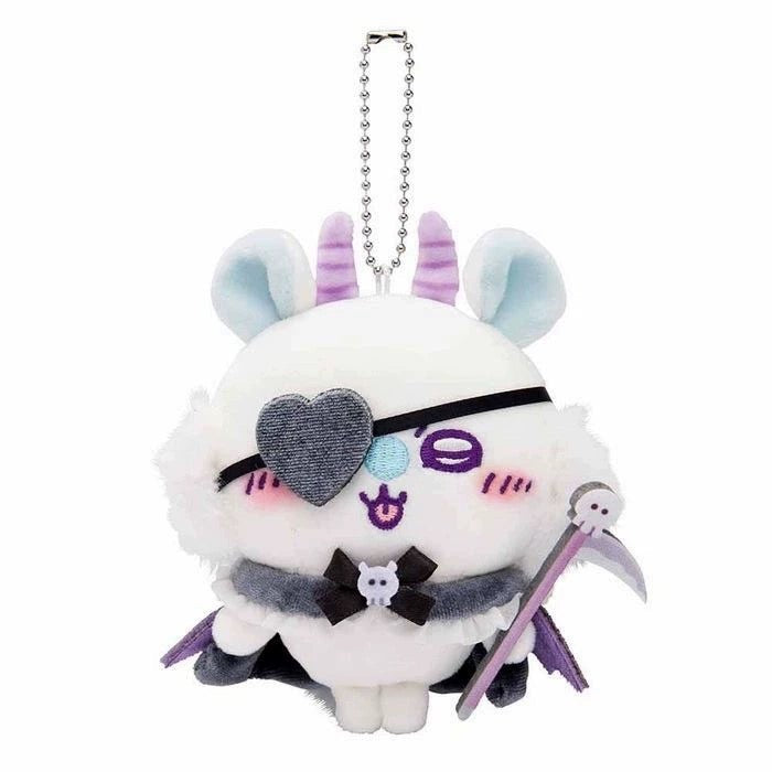 Japan ChiiKawa Lolita & Gothic Angel Devil | ChiiKawa Hachiware Usagi Momonga Rakko Shisa Kurimanju - Mini Plush Doll keychain WinnieTheBirds Toy Shop