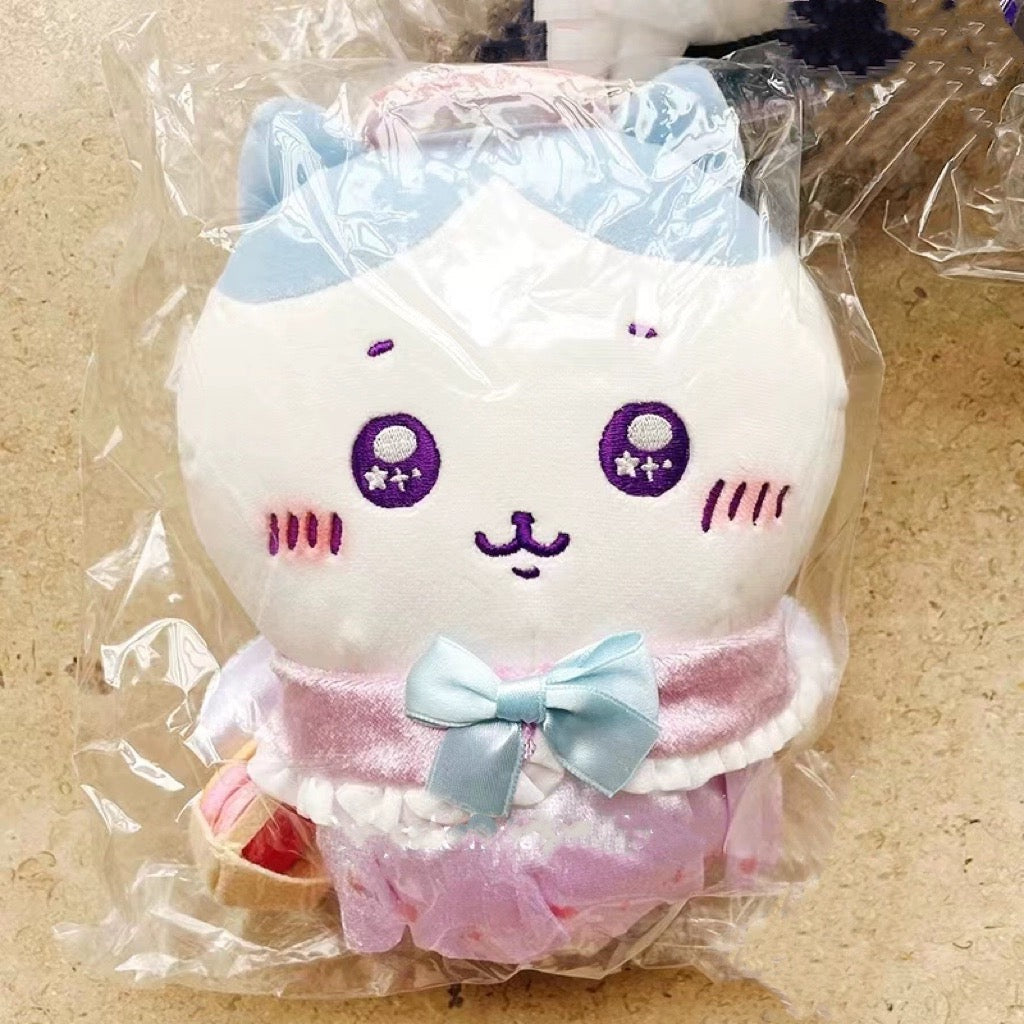 Japan ChiiKawa Lolita & Gothic Angel Devil | ChiiKawa Hachiware Usagi Momonga Rakko Shisa Kurimanju - Mini Plush Doll keychain WinnieTheBirds Toy Shop