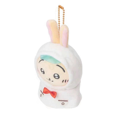 Japan ChiiKawa Rainny Day Raincoat Keychain | ChiiKawa Hachiware Usagi - Mini Plush Doll WinnieTheBirds Toy Shop