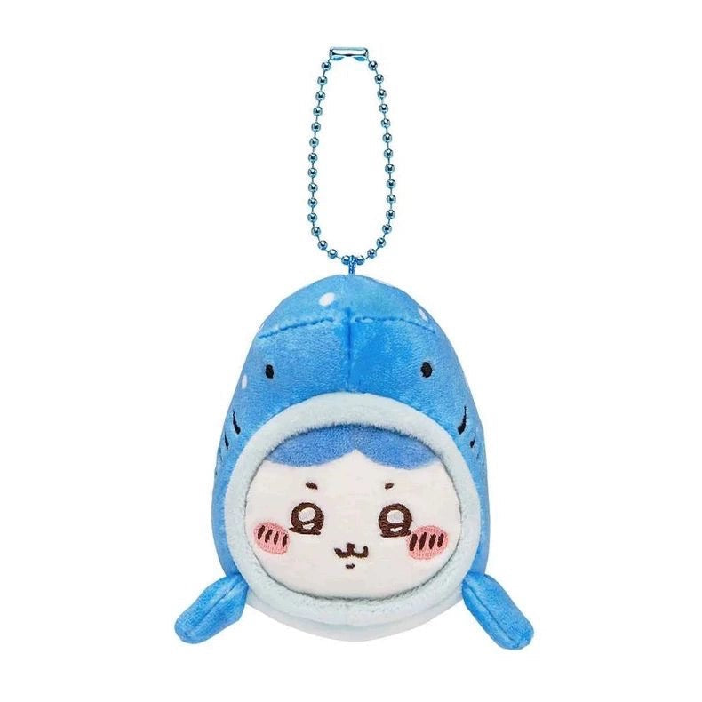 Japan ChiiKawa Aquarium Limited Keychain | Shark & Whale ChiiKawa Hachiware Usagi - Mini Plush Doll WinnieTheBirds Toy Shop