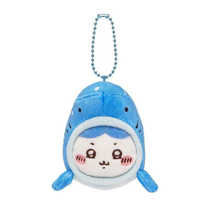 Japan ChiiKawa Aquarium Limited Keychain | Shark & Whale ChiiKawa Hachiware Usagi - Mini Plush Doll WinnieTheBirds Toy Shop