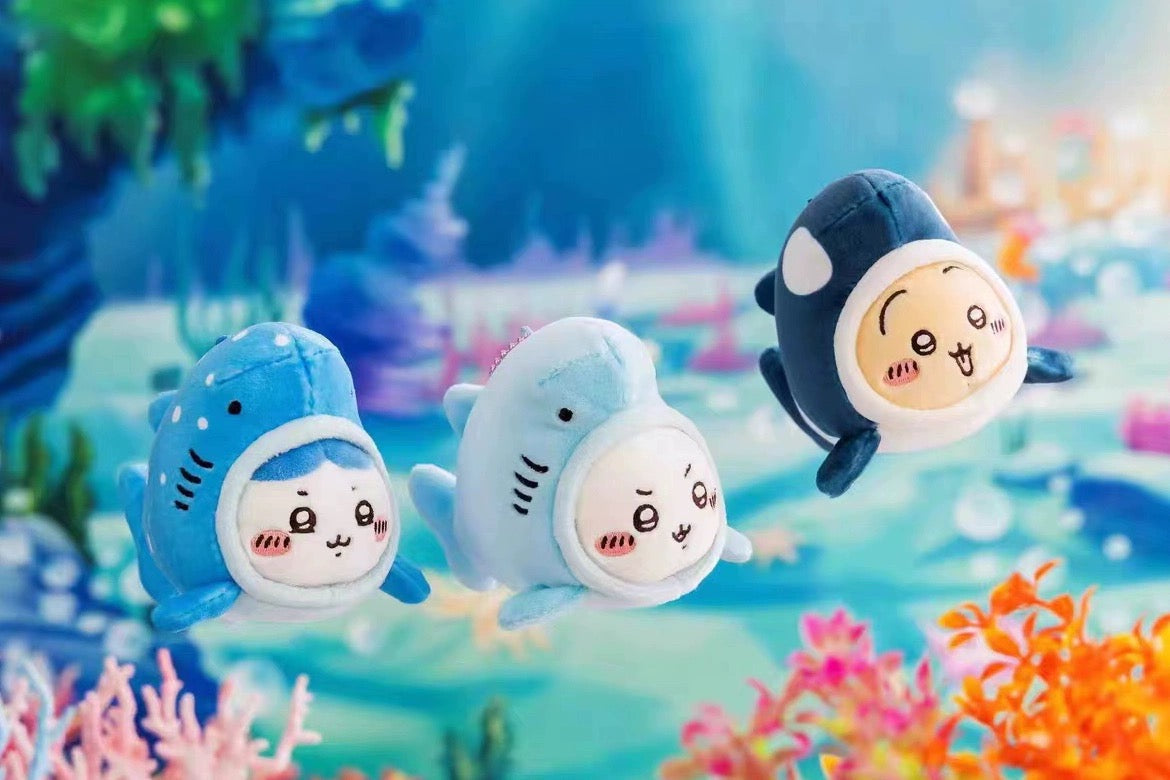ちいかわ水族館限定 サメなあのとこ・ジンベエなあのとこ ちいかわ