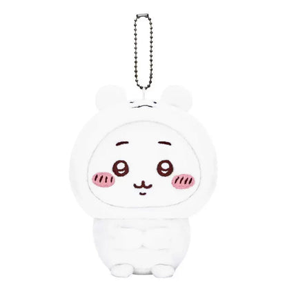 Japanese Cartoon ChiiKawa X Nagano White Bear Keychain | ChiiKawa Hachiware Usagi - Mini Plush Doll WinnieTheBirds Toy Shop
