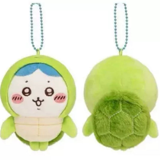 Japan ChiiKawa Aquarium Limited Keychain | Sea Turtle Hachiware - Mini Plush Doll WinnieTheBirds Toy Shop