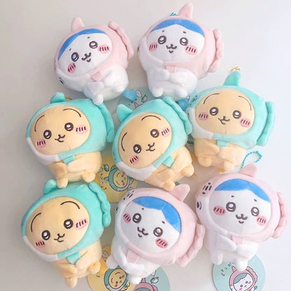 Japan ChiiKawa Aquarium Limited | Wheel Fish ChiiKawa Hachiware Usagi - Mini Plush Doll keychain