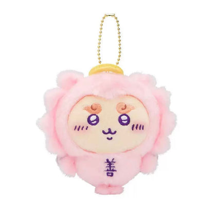 Japan ChiiKawa Angel Pink Devil Purple Keychain | ChiiKawa Hachiware Usagi Momonga Kurimanju Shisa - Mini Plush Doll WinnieTheBirds Toy Shop
