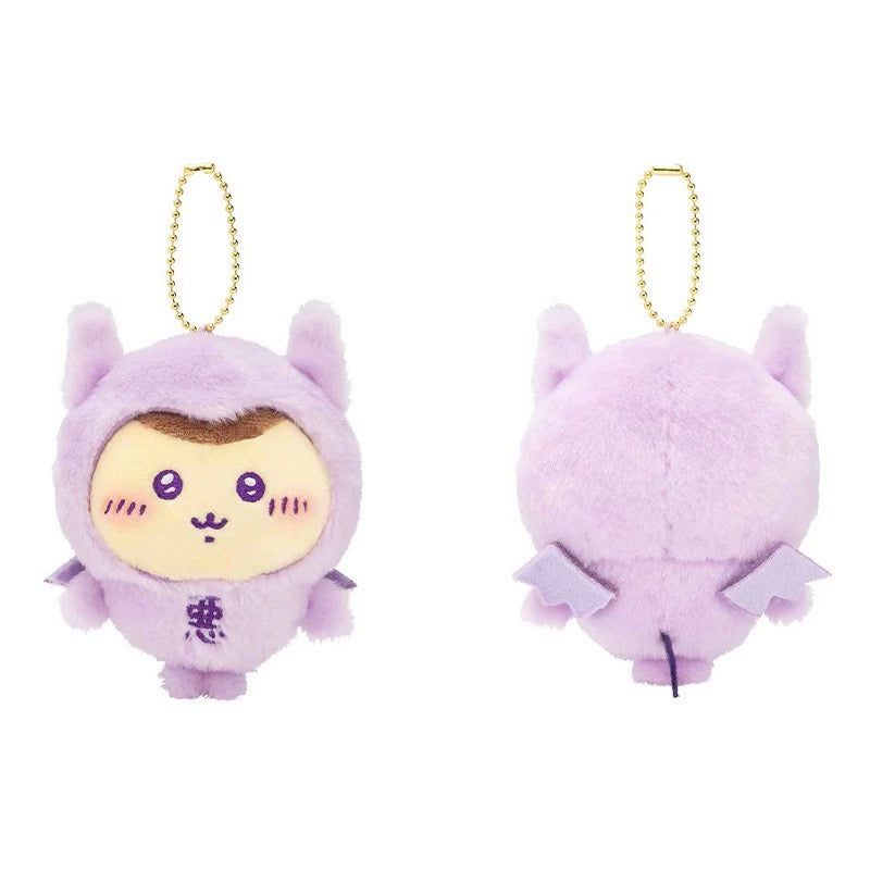 Japan ChiiKawa Angel Pink Devil Purple Keychain | ChiiKawa Hachiware Usagi Momonga Kurimanju Shisa - Mini Plush Doll WinnieTheBirds Toy Shop