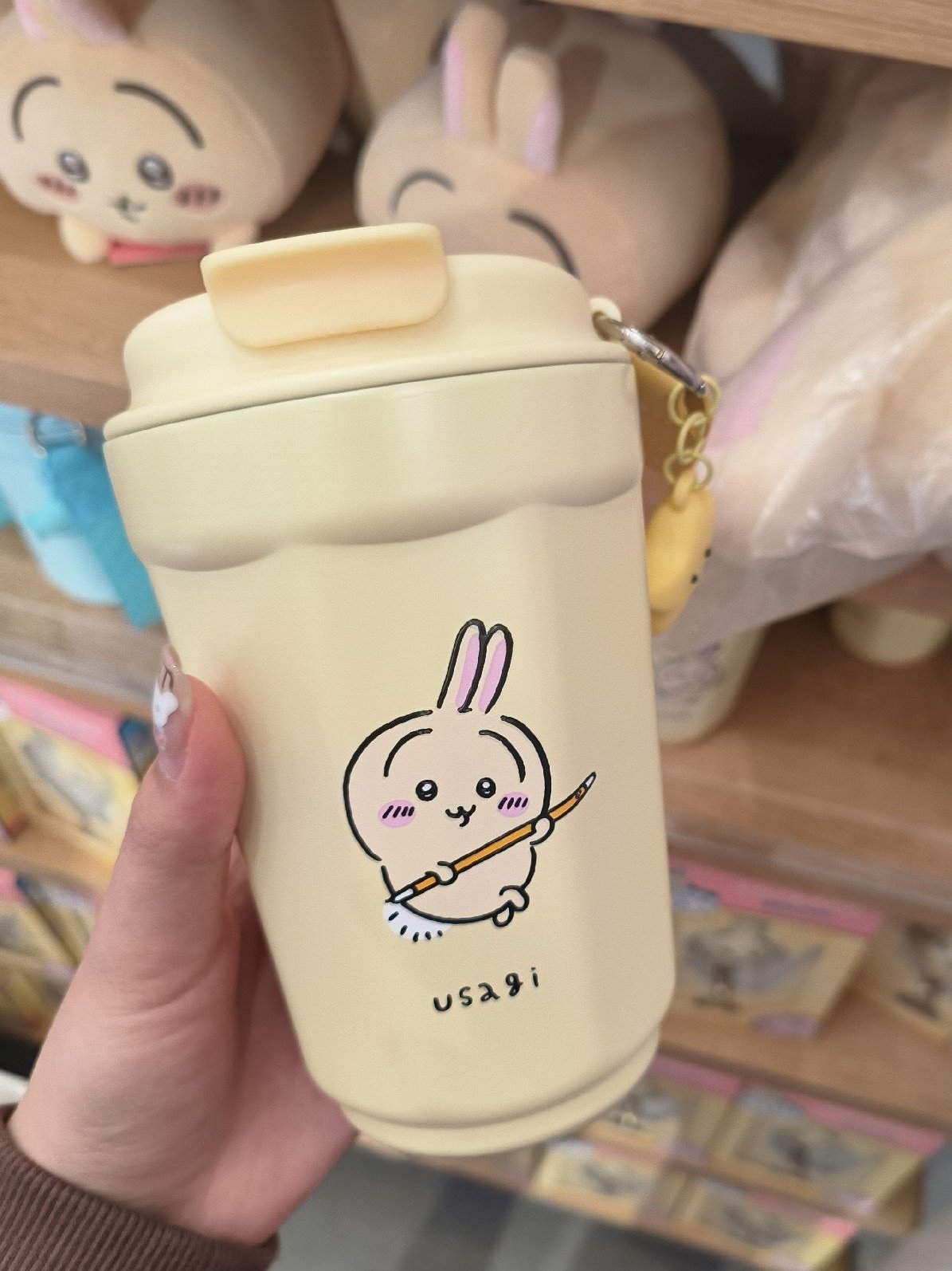 ChiiKawa X Miniso | ChiiKawa Hachiware Usagi Stainless Steel Coffee Mugs - Kawaii Items Cute Accessories  WinnieTheBirds Toy Shop