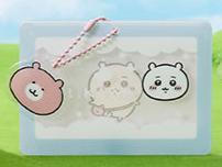 ChiiKawa X Miniso | ChiiKawa Hachiware Usagi with Props Acrylic Cardholder - Kawaii Items  WinnieTheBirds Toy Shop