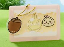 ChiiKawa X Miniso | ChiiKawa Hachiware Usagi with Props Acrylic Cardholder - Kawaii Items  WinnieTheBirds Toy Shop