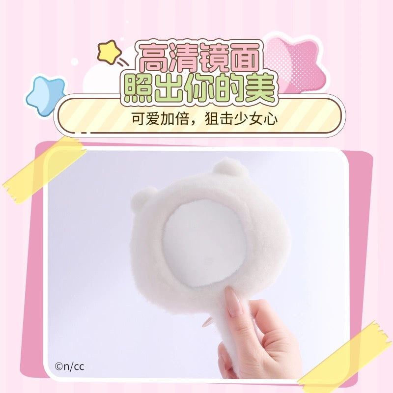 ChiiKawa X Miniso | ChiiKawa Hachiware Usagi Hand Plush Mirror - Kawaii Items  WinnieTheBirds Toy Shop