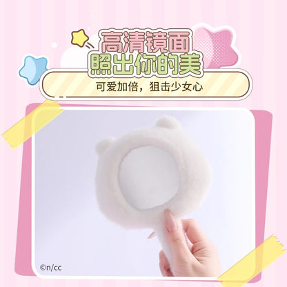 ChiiKawa X Miniso | ChiiKawa Hachiware Usagi Hand Plush Mirror - Kawaii Items  WinnieTheBirds Toy Shop