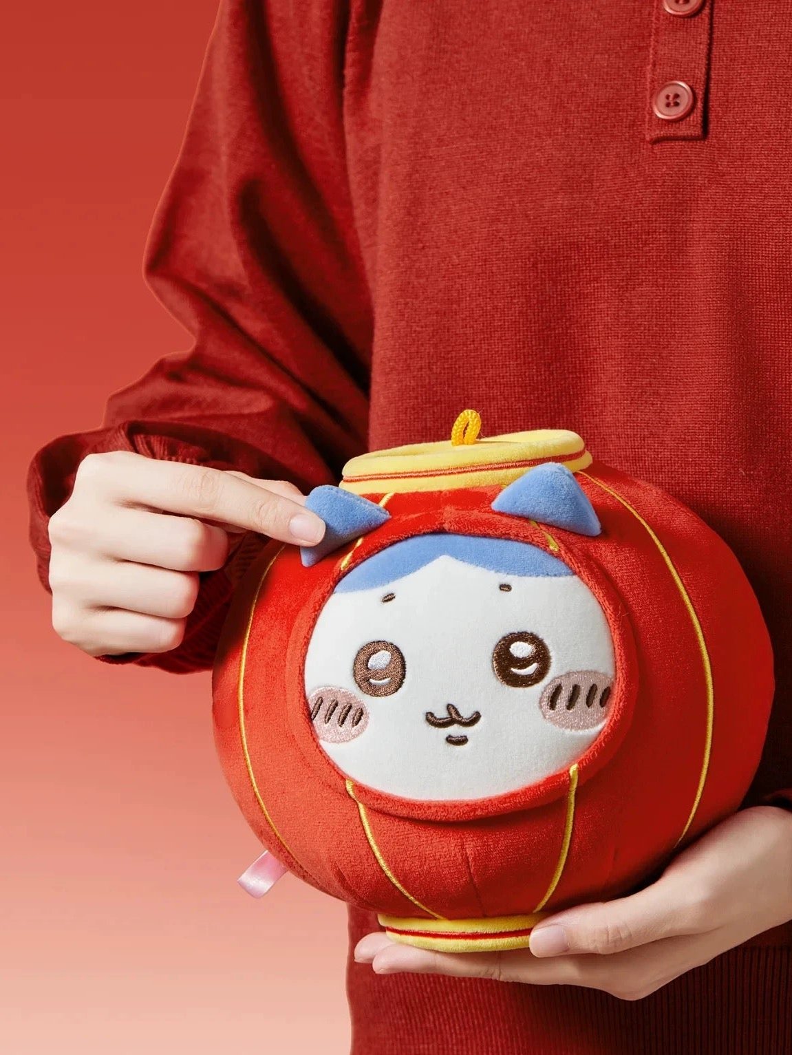 ChiiKawa X Miniso Chinese New Year Limited Series | ChiiKawa Hachiware Usagi Momonga Kurimanju Rakko Plush Doll Kawaii Items Room Decoration doll  WinnieTheBirds Toy Shop