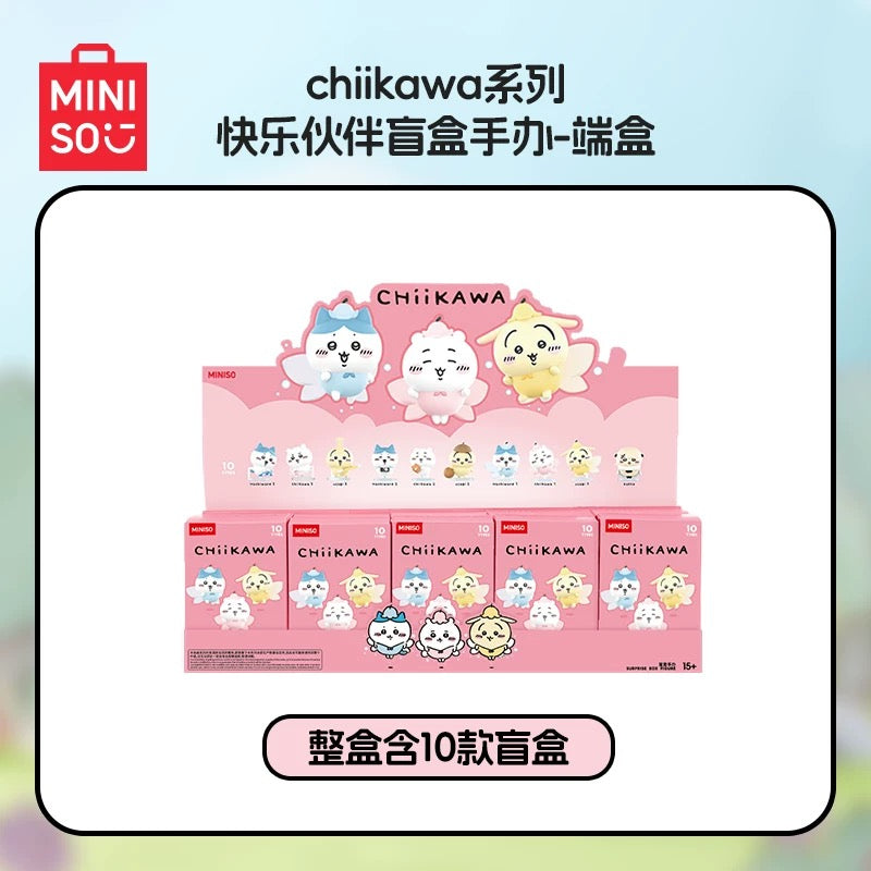 ChiiKawa X Miniso | ChiiKawa Hachiware Usagi Rakko Mystery Box Mini Figure - Kawaii Items  WinnieTheBirds Toy Shop