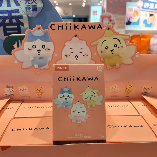 ChiiKawa X Miniso | ChiiKawa Hachiware Usagi Rakko Mystery Box Mini Figure - Kawaii Items  WinnieTheBirds Toy Shop