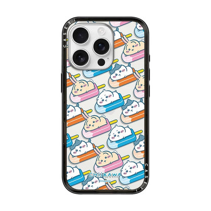 Japanese Cartoon ChiiKawa Clear with Transparent Black Frame New Version Case | Summer Time Party 12 Styles - iPhone Case 13 14 15 16 17 Pro Promax