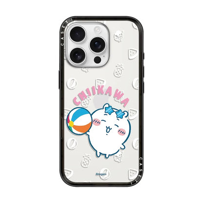 Japanese Cartoon ChiiKawa Clear with Transparent Black Frame New Version Case | Summer Time Party 12 Styles - iPhone Case 13 14 15 16 17 Pro Promax