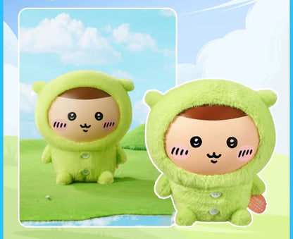 ChiiKawa X Miniso Plush Pajamas Party Series | ChiiKawa Hachiware Usagi Momonga Kurimanju Rakko Plastic Plush Doll Kawaii Items Room Decoration doll  WinnieTheBirds Toy Shop