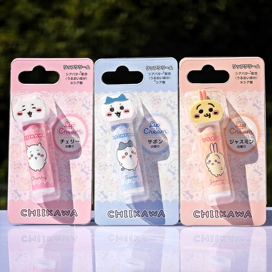 Japan ChiiKawa | ChiiKawa Hachiware Usagi Lipstick with Doll Lid Kawaii items Cosmetics items