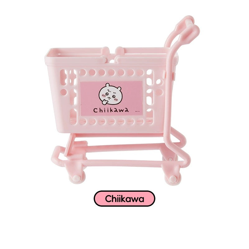 ChiiKawa X Miniso | ChiiKawa Hachiware Usagi Mini Shopping Car - Kawaii items Room Decoration  WinnieTheBirds Toy Shop