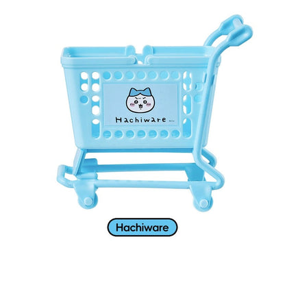ChiiKawa X Miniso | ChiiKawa Hachiware Usagi Mini Shopping Car - Kawaii items Room Decoration  WinnieTheBirds Toy Shop