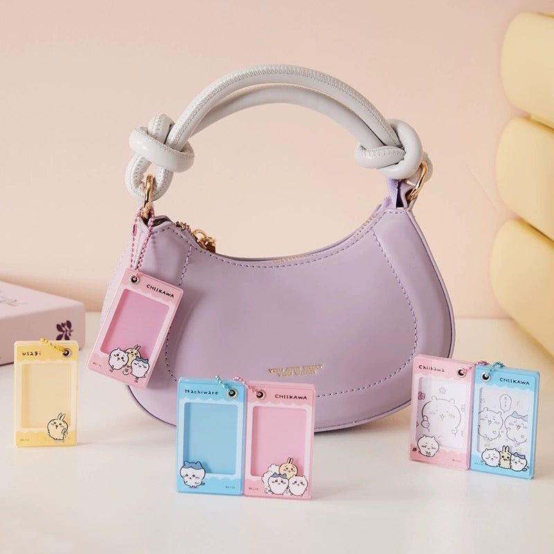 ChiiKawa X Miniso | ChiiKawa Hachiware Usagi Magnetic Photo Frame Keychain - Kawaii items Room Decoration