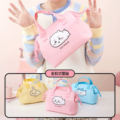 ChiiKawa X Miniso | ChiiKawa Hachiware Usagi Lunch Bag - Kawaii items Room Decoration
