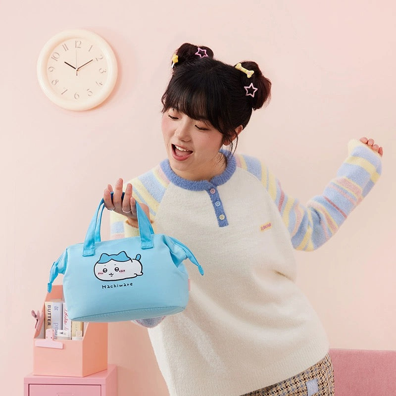 ChiiKawa X Miniso | ChiiKawa Hachiware Usagi Lunch Bag - Kawaii items Room Decoration