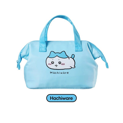 ChiiKawa X Miniso | ChiiKawa Hachiware Usagi Lunch Bag - Kawaii items Room Decoration  WinnieTheBirds Toy Shop