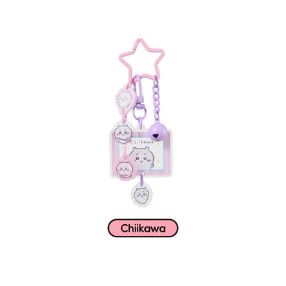 ChiiKawa X Miniso | ChiiKawa Hachiware Usagi Star Acrylic with Bell Keychain - Kawaii items Room Decoration  WinnieTheBirds Toy Shop