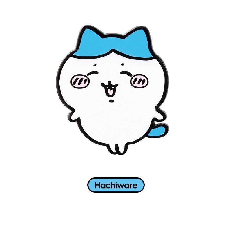 ChiiKawa X Miniso | ChiiKawa Hachiware Usagi Metal Pins - Kawaii items Room Decoration  WinnieTheBirds Toy Shop