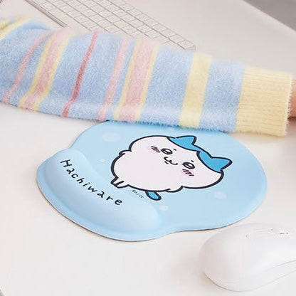ChiiKawa X Miniso | ChiiKawa Hachiware Usagi Mouse Pad with Hand Pillow - Kawaii items Room Decoration  WinnieTheBirds Toy Shop