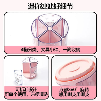 ChiiKawa X Miniso | ChiiKawa Hachiware Usagi Spin Pen Holder - Kawaii  Stationery Stand items Room Decoration  WinnieTheBirds Toy Shop