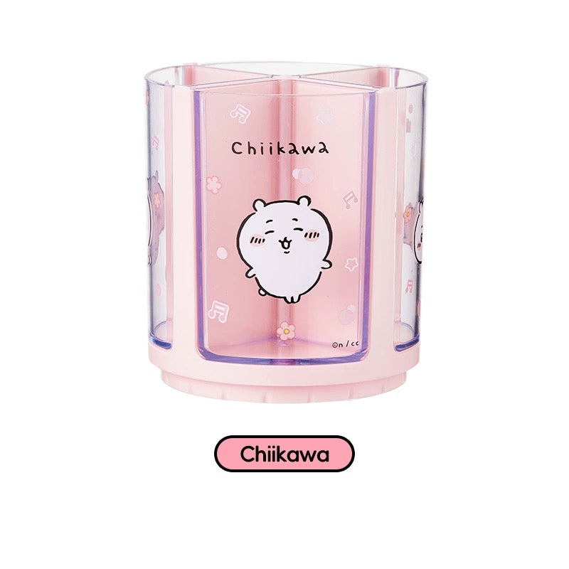ChiiKawa X Miniso | ChiiKawa Hachiware Usagi Spin Pen Holder - Kawaii  Stationery Stand items Room Decoration  WinnieTheBirds Toy Shop